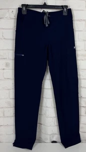 Pantalones Médicos Figs Yola Ajustados Azul Marino Uniforme Médico Talla XS Enfermera - Imagen 1 de 9