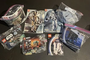 HUGE LEGO Star Wars Lot RETIRED 8008; 8010; 75317; 75168; 75318 et al READ - Picture 1 of 21