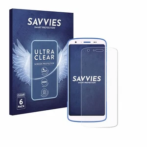 Savvies 6x Folie für Zebra HC 2X Schutzfolie Displayschutz Display Schutz Klar - Bild 1 von 11