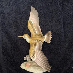 De colección Sandpiper Bird 1986 Homco obra maestra porcelana - Imagen 1 de 2