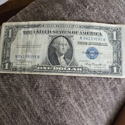 1935A series $1 Dollar Bills US Legal Tender Currency Money - Image 1 of 4