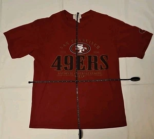 Vintage San Francisco 49ers National Football League T-Shirt Herren Large rot Lee Sport - Bild 1 von 6
