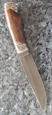 Damast Jagdmesser Pamphua - Bild 1 von 4