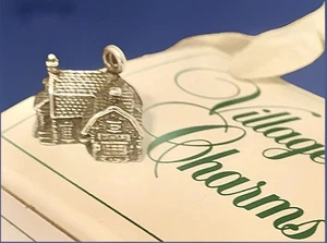 Abt. 56 Sterlingsilber Dickens Village Charm The Booter and Cobbler 1" Anhänger - Bild 1 von 22