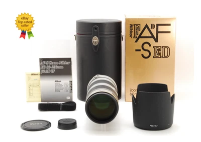 Nikon ED AF-S NIKKOR 80-200mm f/2.8D SWM Light Gray JAPAN [NEAR MINT- w/Box] - Image 1 of 4