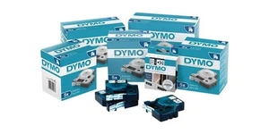 DYMO Schriftband Bandbreite 19 mm Bandlänge 7 m Standard schwarz auf weiß - Bild 1 von 1