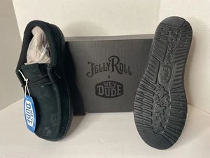 Hey Dude x Jelly Roll Wally Black Limited Edition Multi Size Schuhe 44964-060 NBY - Bild 1 von 5