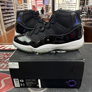 Size 13 - Air Jordan 11 Retro Space Jam 2016 378037-003 Pre-Owned W/ Box - Picture 1 of 7