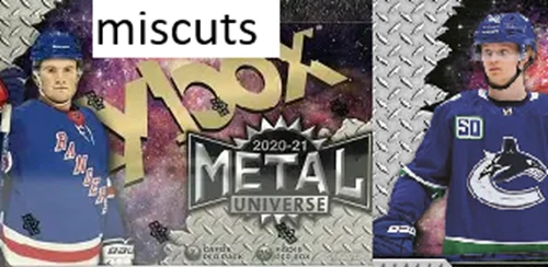 Base de hockey Skybox Metal Universe 2020-21 20-21 Miscut 1-100 Foto 1 de 1