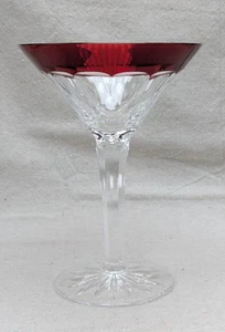 Single WATERFORD SIMPLY RED - Kristall Martini Glas - Bild 1 von 4