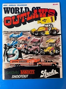 Rivista Annuario World of Outlaws Sprint Car Racing 1984 70 pagine ottimo! - Foto 1 di 15