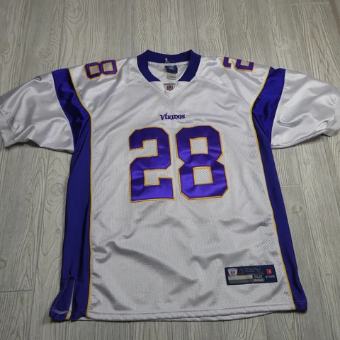 Reebok On Field Jersey Minnesota Vikings Adrian Peterson Size 52 NFL Equipment Cover