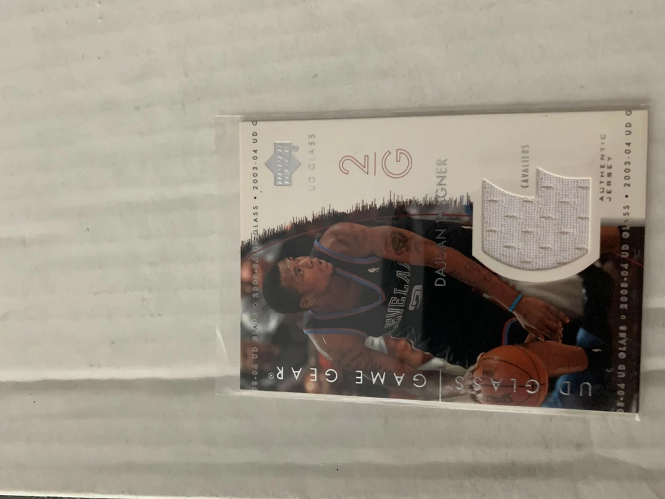 Dajuan Wagner 2003-04 Glass Jersey Card #GG-DW - Image 1 of 1