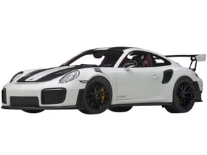 PORSCHE 911 (991.2) GT2 RS WEISSACH PACKAGE WHITE 1/18 MODEL BY AUTOART 78171 - Picture 1 of 8