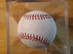 H.O.F. Béisbol autografiado ""Let's Play Two"" de Ernie Banks MR CUB CON CERTIFICADO DE AUTENTICIDAD - Imagen 1 de 7