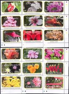 Cook Islands 2010 Flowers/Plants/Nature/Roses/Lily/Hibiscus 18v set (s5479e) - Picture 1 of 1