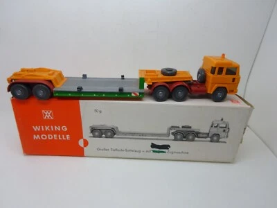 Wiking: Magirus Tieflader, Saure HB 724/1A mit OKT 50g (GK82) - Bild 1 von 4
