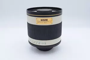 Bower 500mm f/6.3 DX Mirror Lens with T-Mount Adapter for Nikon F - Picture 1 of 4