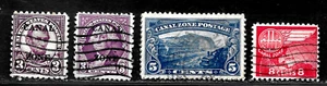 HICK GIRL-BEAUTIFUL USED CANAL ZONE STAMPS X3882 - Picture 1 of 2