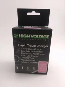 Wholesale Lot Hi Voltage Technologies Rapid Travel Charger HV-CH-106 Sony NP-BY1 - Picture 1 of 10