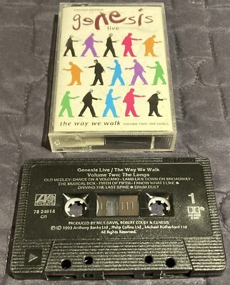 Genesis - The Way We Walk Volume 2 (The Longs) / 1993 Cassette Tape  Play Tested - Image 1 of 3