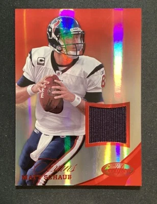 2012 Certified Materials Mirror Red /80 Matt Schaub #36 Houston Texans - Image 1 of 3