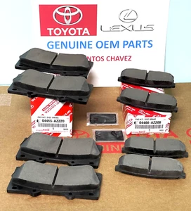 2007-2021 Toyota Tundra Front & Rear Brake Pad Set GENUINE OEM PART - Picture 1 of 6