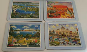 Jason Leading by Design Lot of 4 Placemats New Zealand Made Narelle Wildman Art - Picture 1 of 12
