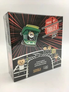 Trial by Trolley Derailed Edition - Cyanide & Happiness - Kickstarter Exclusive - Foto 1 di 2