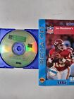 Joe Montana's NFL Football (Sega CD, 1993)  Manual & Disc Tested