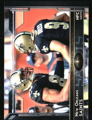 New Orleans Saints 2015 Topps #242 FOOTBALL Card New Orleans Saints - Image 1 of 2