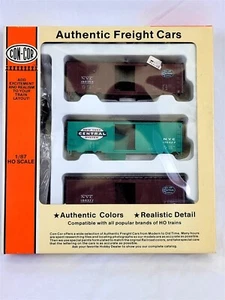 Con-Cor HO 1/87 40 Ft PS-1 Boxcar NYC Set #2 mit 3 Wagen #01-940302 NOS ~ T645 - Bild 1 von 4