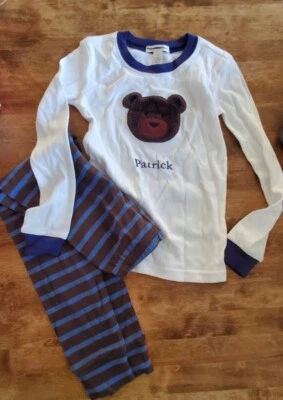 Pijama de oso de peluche Sherpa Pottery Barn Kids PATRICK 5/6 Foto 1 de 4