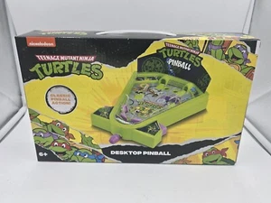 Teenage Mutant Ninja Turtles Table Top Desktop Pinball Game - Brand New/Sealed - Picture 1 of 7