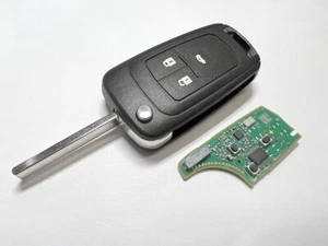 RFC Tecla abatible remota completa de 3 botones para Vauxhall Astra J 434mhz ID46 - Imagen 1 de 5