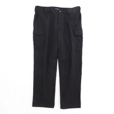 5.11 Tactical Series Multi Pocket Black Pants TLBLIN-1893 Cargo Size 40 x 32 - Image 1 of 4