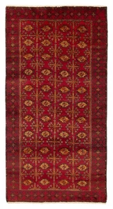 Traditioneller Vintage handgeknüpfter Teppich 3 Fuß 0 Zoll x 5 Fuß 9 Zoll Wolle Vorleger - Bild 1 von 9