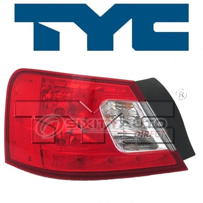 TYC Left Tail Light Lens for 2009-2012 Mitsubishi Galant Electrical Lighting pr Foto 1 de 4