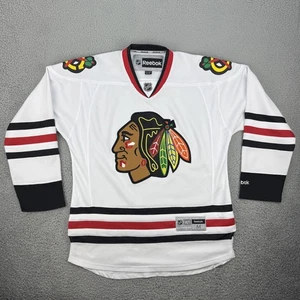 Chicago Blackhawks Trikot Herren Medium weiß NHL Hockey Reebok Throwback Classic - Bild 1 von 9