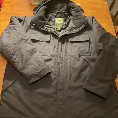 Cabela’s Outdoor Gear Hombre’s XL/Alto Chaqueta con Capucha, Aislante, Dry-Plus, Bolsillos Foto 1 de 4