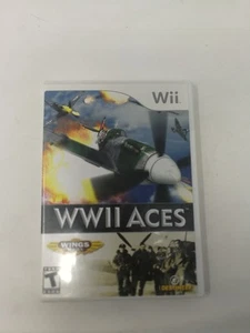 WWII Aces (WW2) Nintendo Wii Game No Manual Tested - Picture 1 of 4