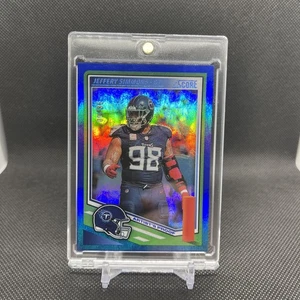 2025 Score Football Jeffery Simmons Blue Artists Proof /35 #235 SP - Bild 1 von 2