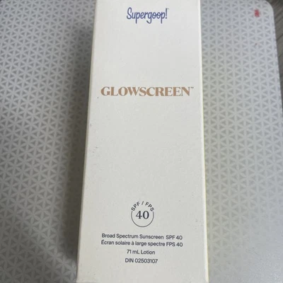 SUPERGOOP Glow Screen SPF 40 (sunrise) 1.7 oz Exp. 07/2026 - Image 1 of 4