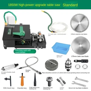 1850W 220V Stone Polishing Machine for Jadeite Cutting, Carving, and Punching - Picture 1 of 30