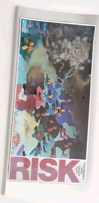 Vintage 1980s RISK Board Game Parker Brothers Factory Sealed Rare Find see pics - Image 1 of 4