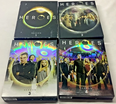 Heroes The Complete Series (Seasons 1-4, DVD, 1 2 3 4) NBC - Image 1 of 4