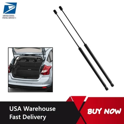 Par de soporte elevador puntales de gasolina maletero maletero maletero coche Ford Focus hatchback 2012-2018 Foto 1 de 4