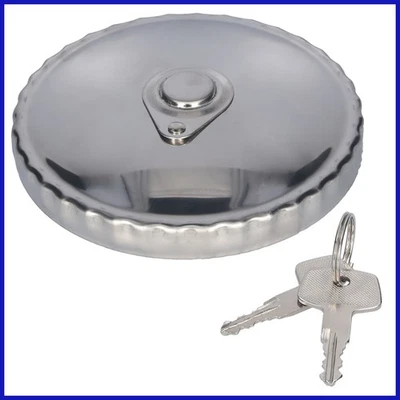 Tankdeckel 80mm Universal Metall passend für MAN Mercedes DAF Volvo Scania Iveco - Bild 1 von 4