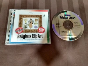 Religious Clip Art For Windows PC A Gallery of Royalty Free Color Artwork CD - Picture 1 of 1