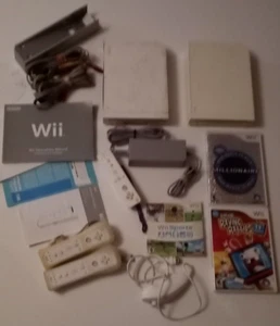 Nintendo Wii Consoles & Accessories w/games Bundle Lot Parts Not Working "READ" - Picture 1 of 14